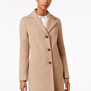 Calvin Klein Walker Wool-Cashmere Blend Coat